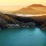 Kawah Ijen and the view on Raung